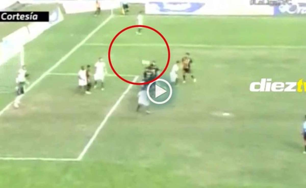 Video: Edder Delgado con un gran cabezazo puso el 1-1 entre Platense y Real España