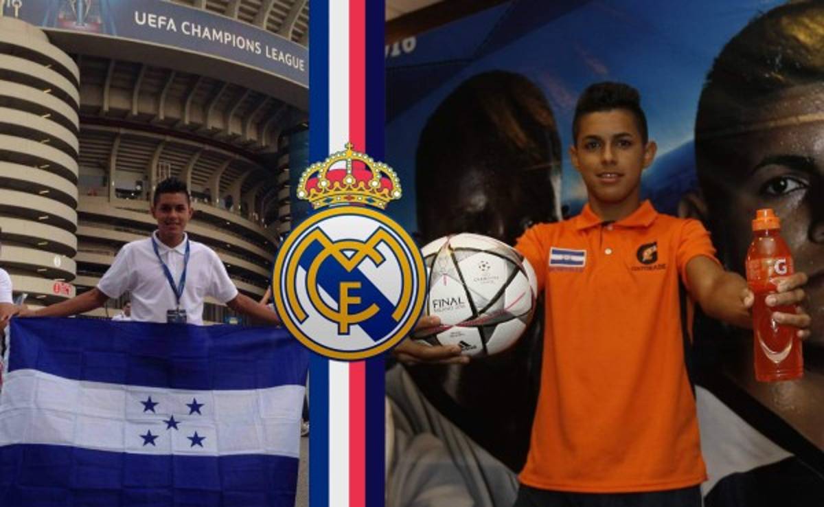 Luis Palma, el hondureño que vivió la undécima de Real Madrid muy de cerca