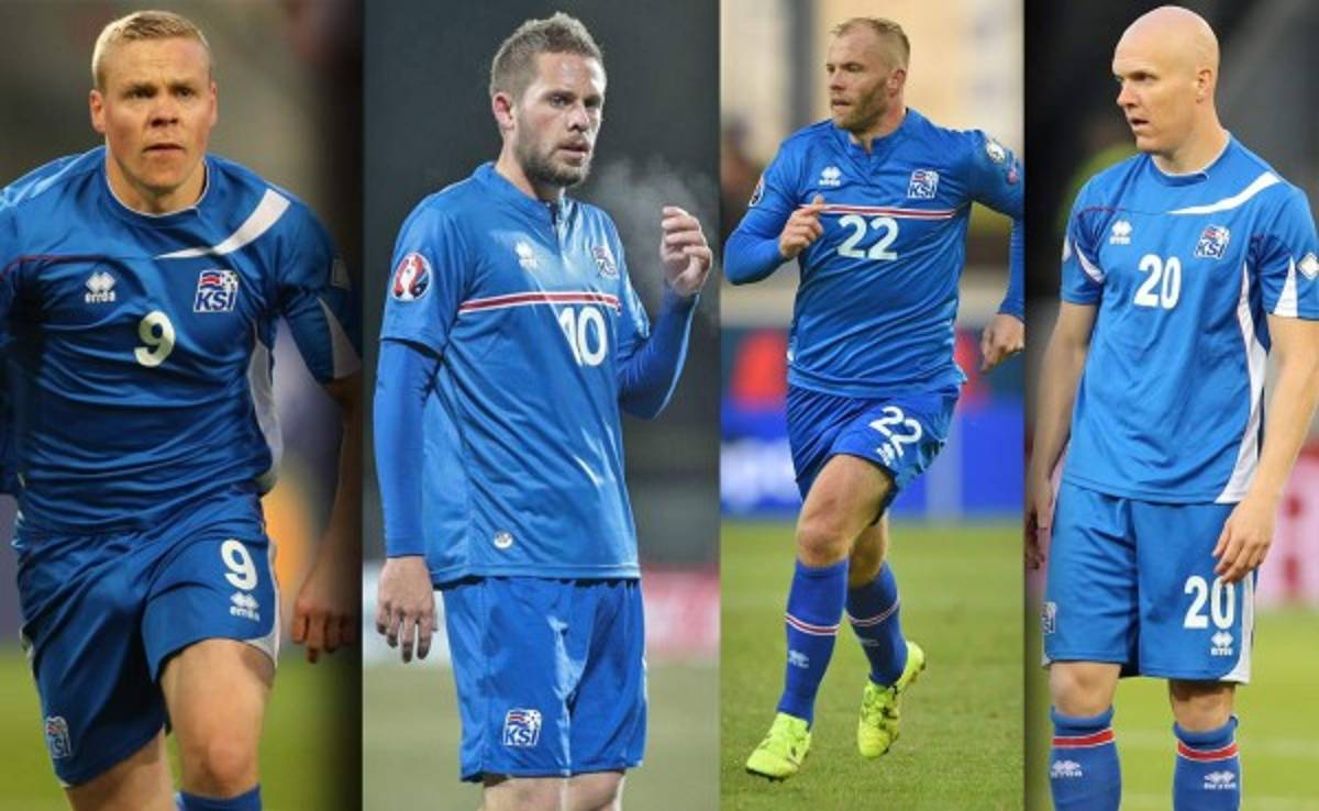 Conocé a las figuras de la sorprendente selección de Islandia