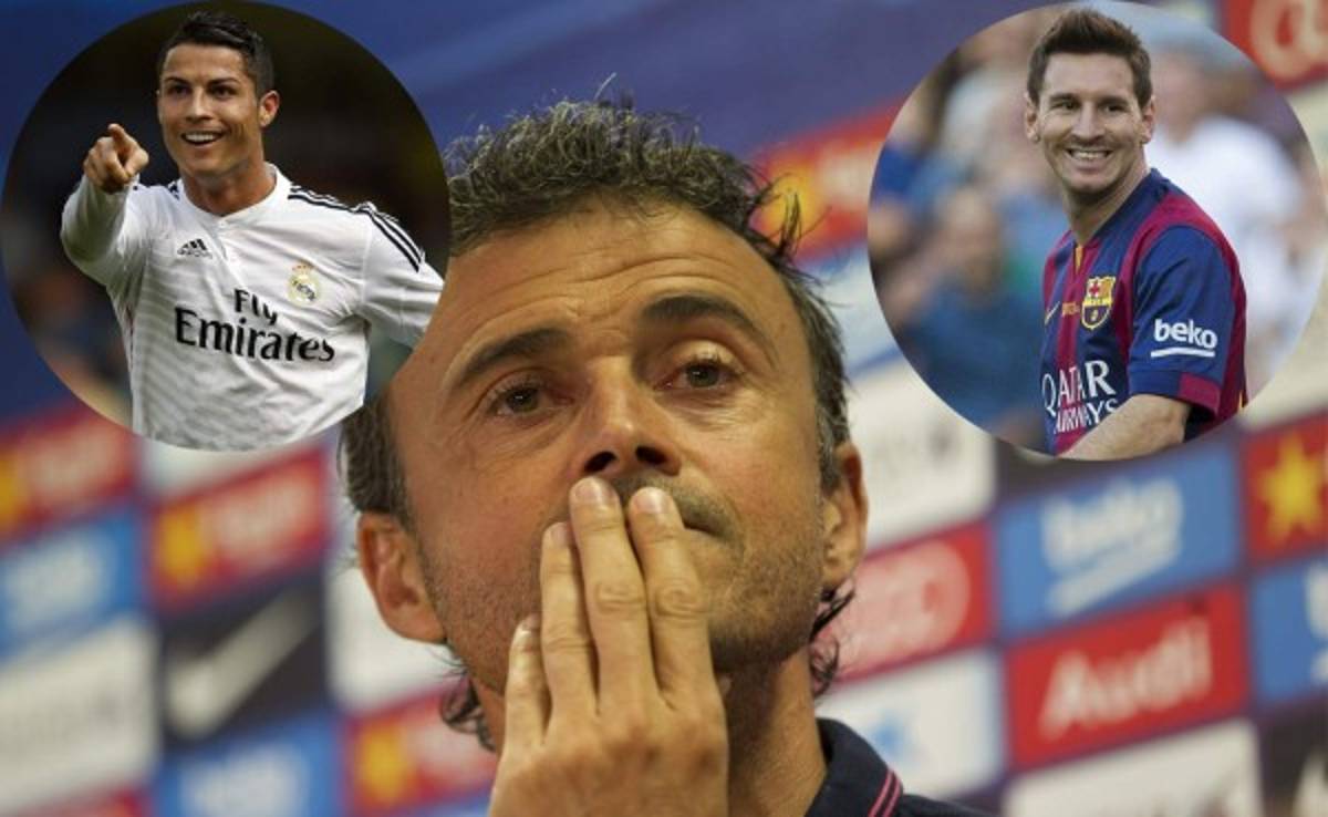Luis Enrique: 'Si Cristiano es Jordan, Messi es Wilt Chamberlain'