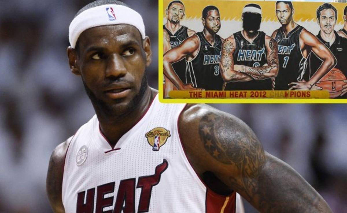 Salida de Lebron James no le cayó bien a algunos aficionados