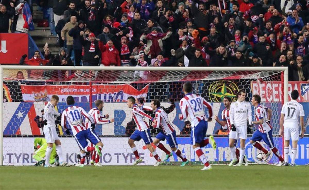 Atlético pone a temblar al Real Madrid en Copa del Rey