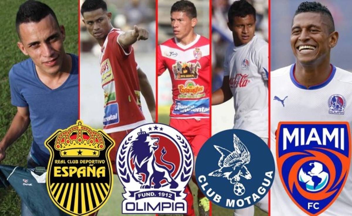 Olimpia y Real España protagonistas del mercado en Honduras en este lunes