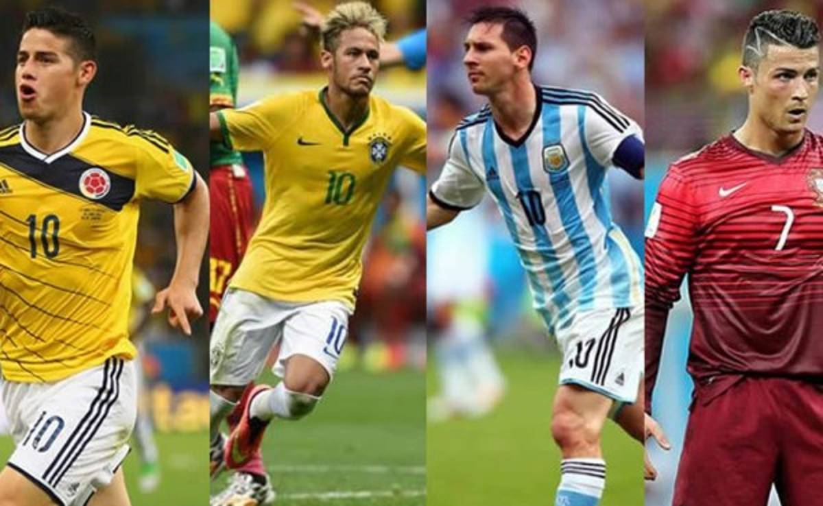 Los futbolistas dibujados al estilo de los Supercampeones