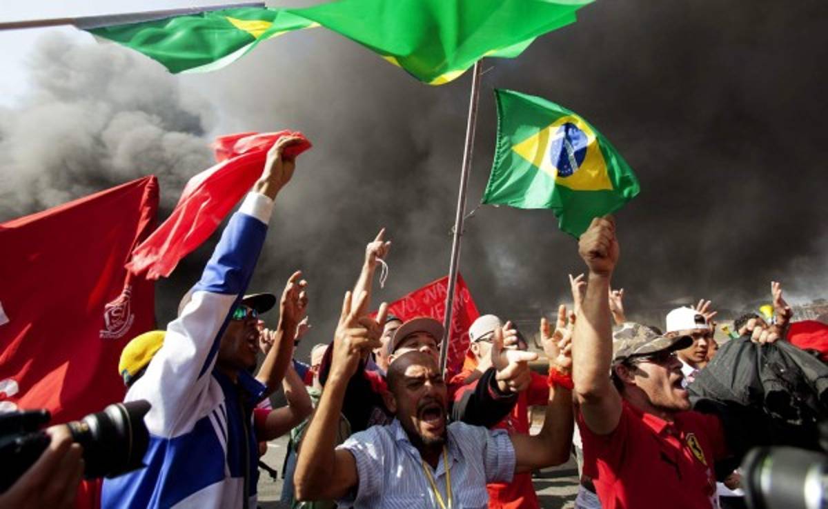 Nuevas protestas en Brasil previo al Mundial 2014