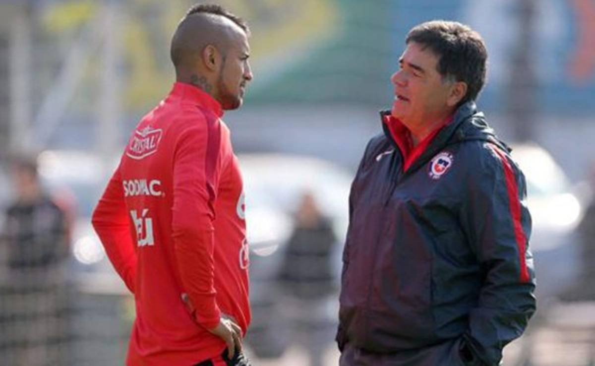 Arturo Vidal abandonó el entrenamiento de Chile por una pelea con Pizzi