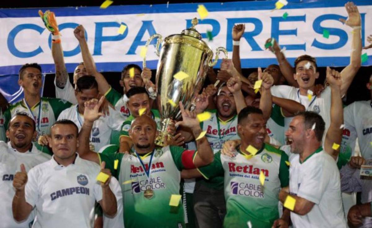 ¡Campeones! Conocé a los únicos 7 equipos campeones de Copa en Honduras