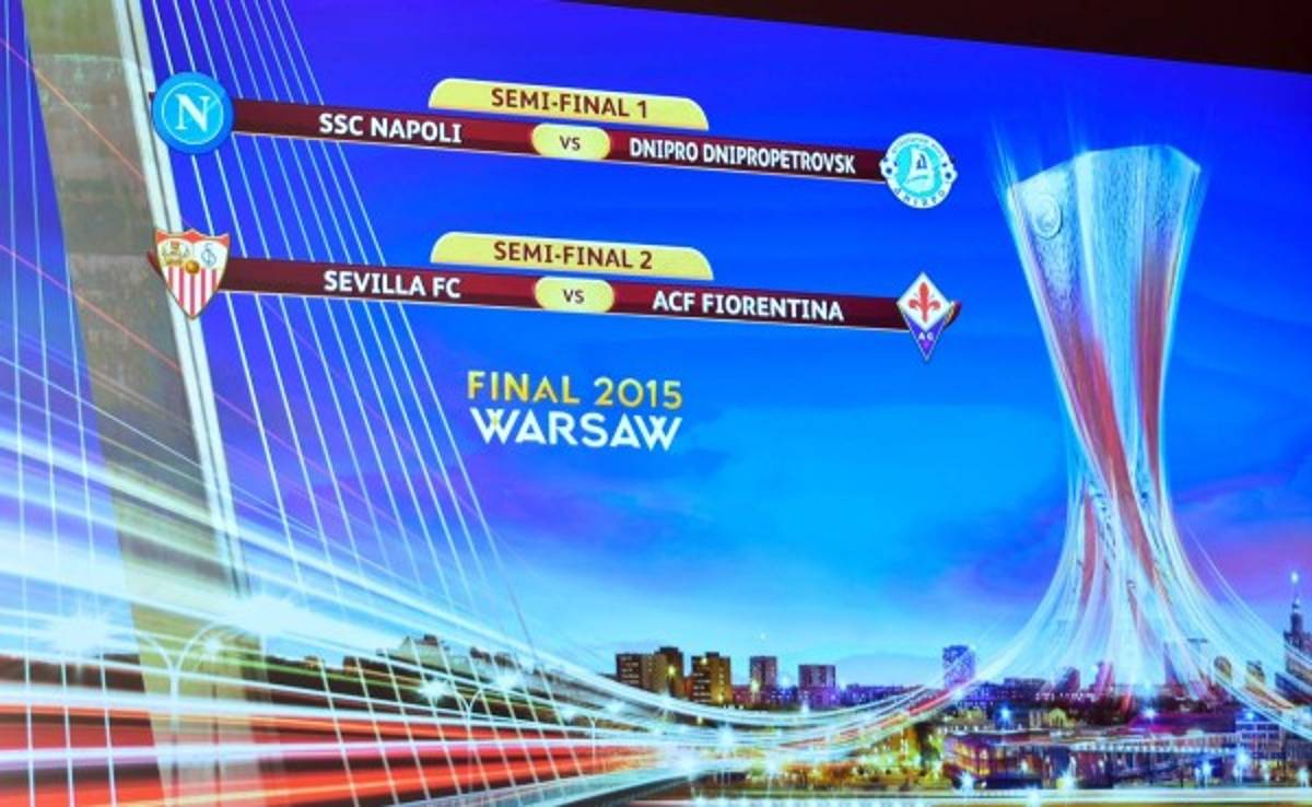 Nápoli-Dnipro y Sevilla-Fiorentina en la Europa League