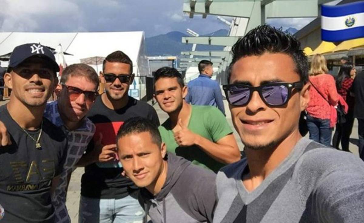 Seleccionados salvadoreños lucen relajados en Vancouver, Canadá