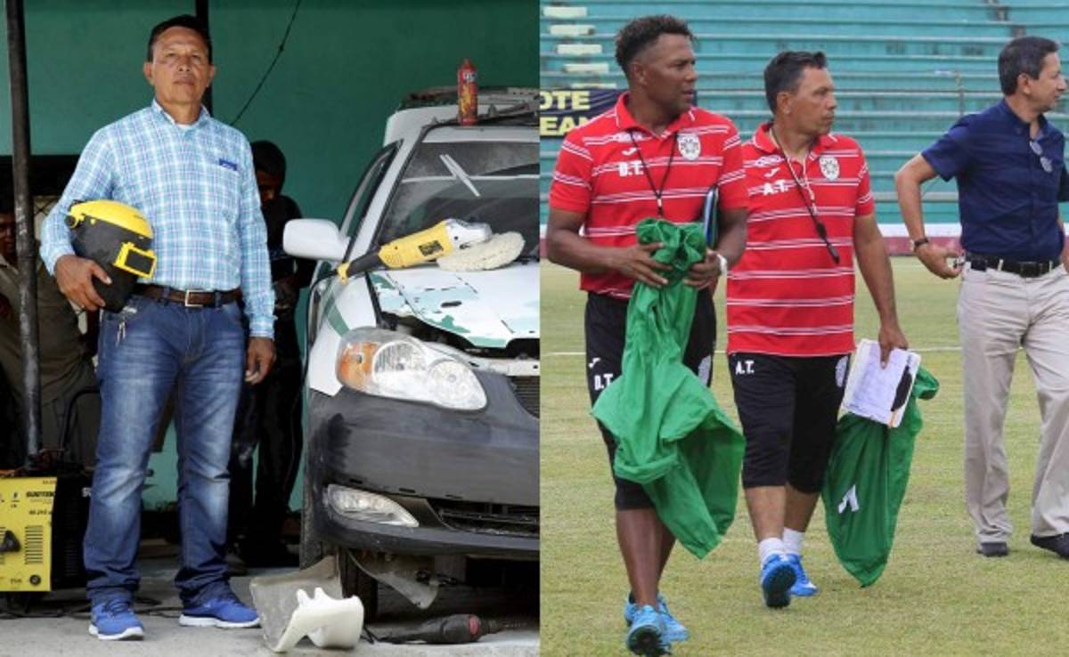 José Alvarado es pintor de carros y asistente técnico de Carlos Pavón en Marathón