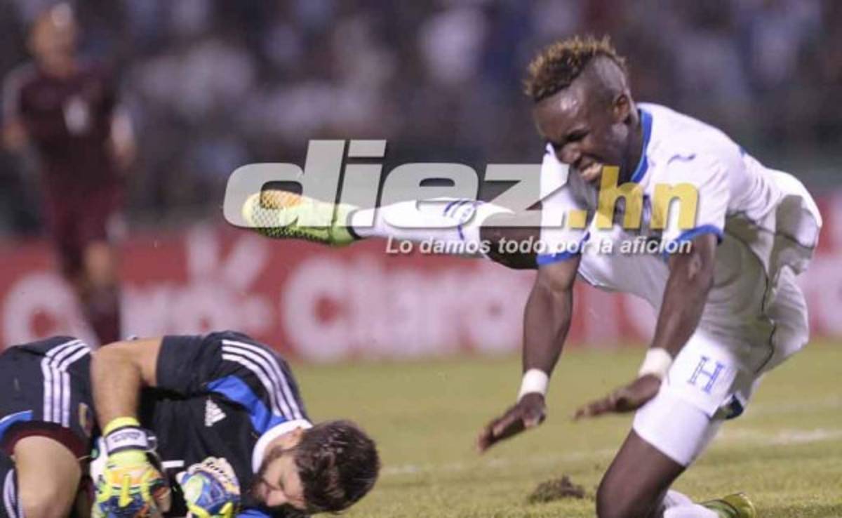 Las mejores imágenes del amistoso Honduras-Venezuela