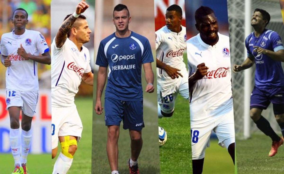 Los jugadores del Motagua y Olimpia que jugarán su primera final en Honduras  