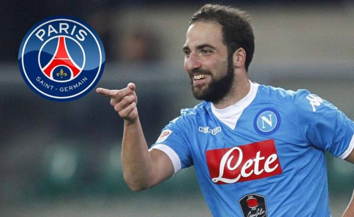 Gonzalo Higuaín, objetivo primordial del PSG