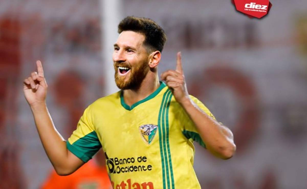 Así lucen Messi y Cristiano Ronaldo 'jugando' en la Liga Nacional de Honduras