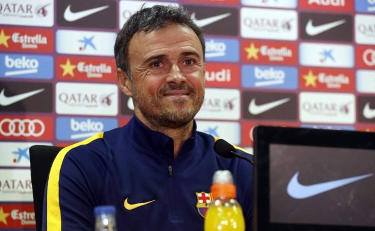 Luis Enrique: 'Sólo hay la posibilidad de que seamos nosotros campeones mañana' 