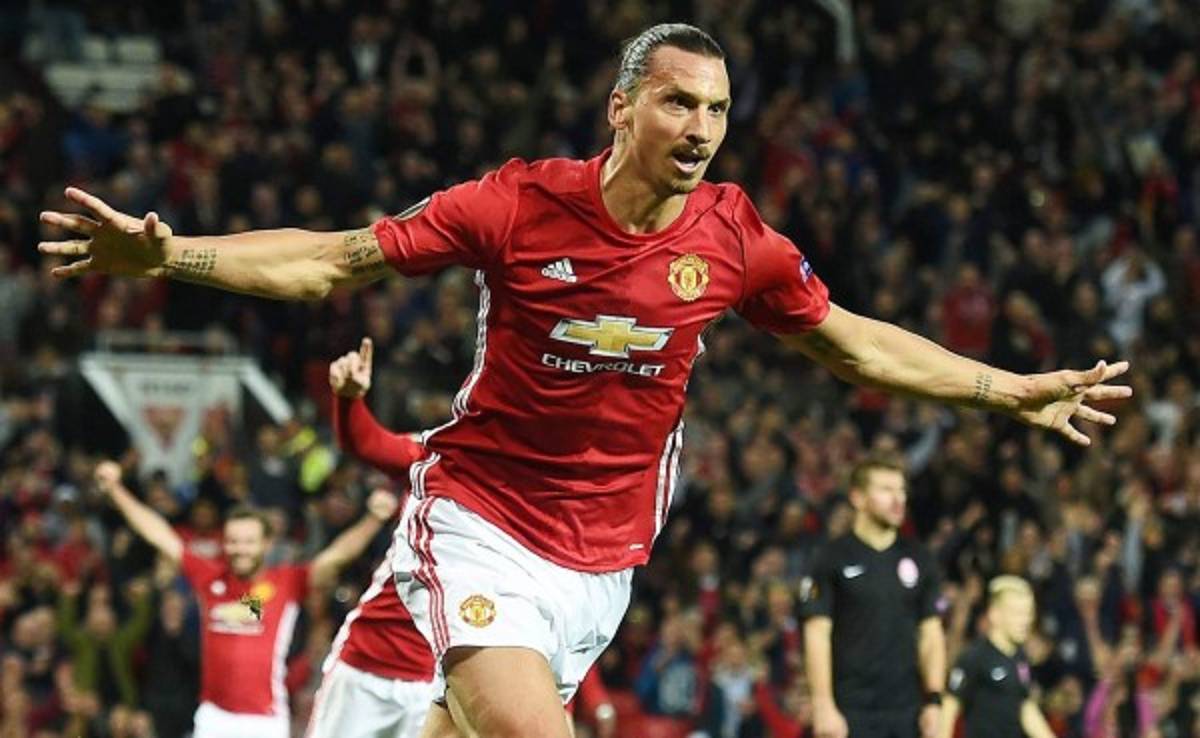 Con gol de Ibrahimovic, Manchester United logró vencer al Zorya por la Europa