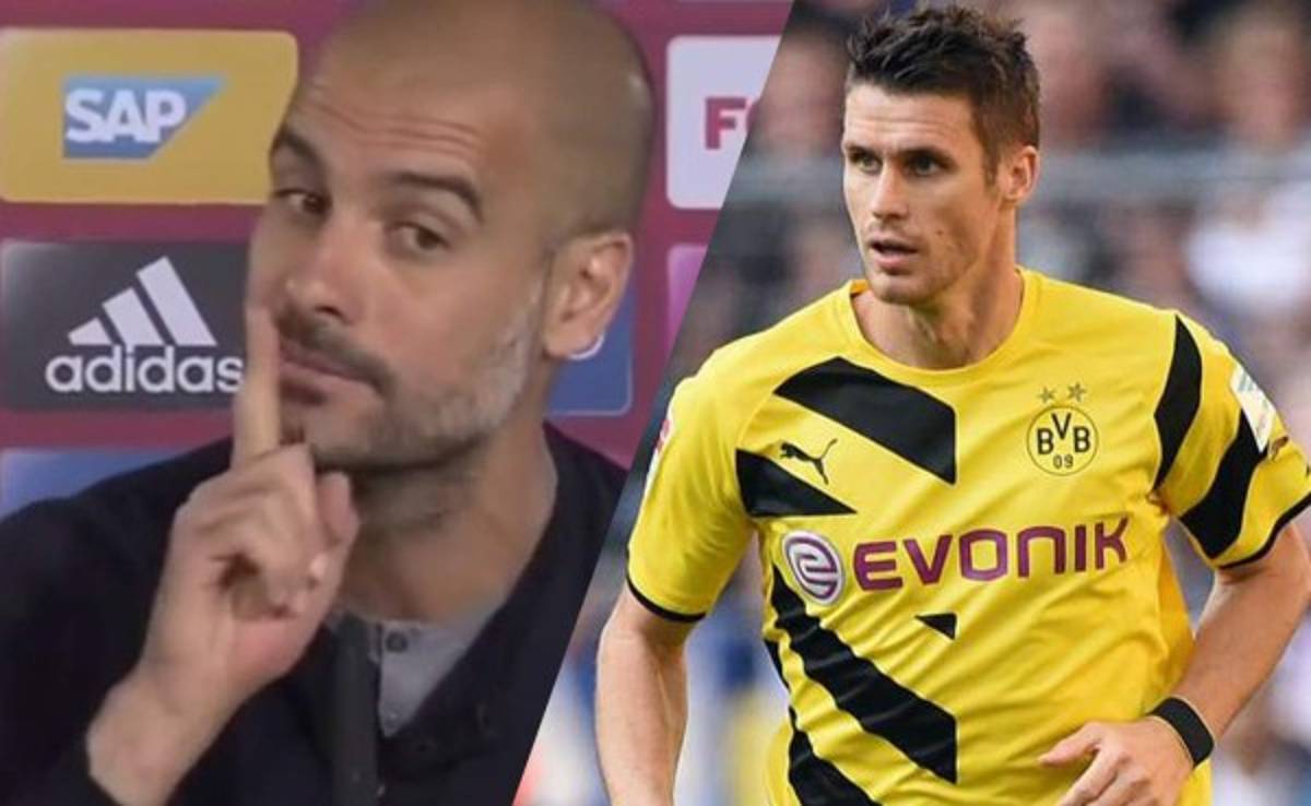 Pep Guardiola explota en rueda de prensa y le respode Kehl del Borussia Dortmund