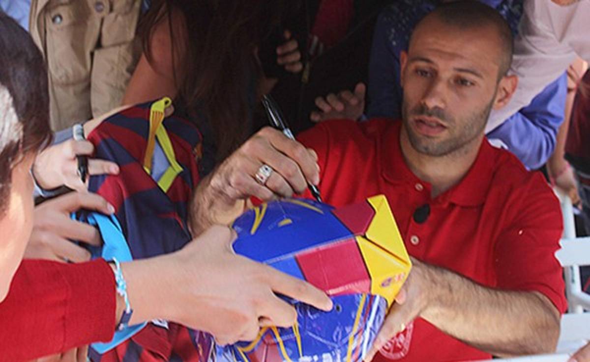 Javier Mascherano no descarta jugar en México en el futuro