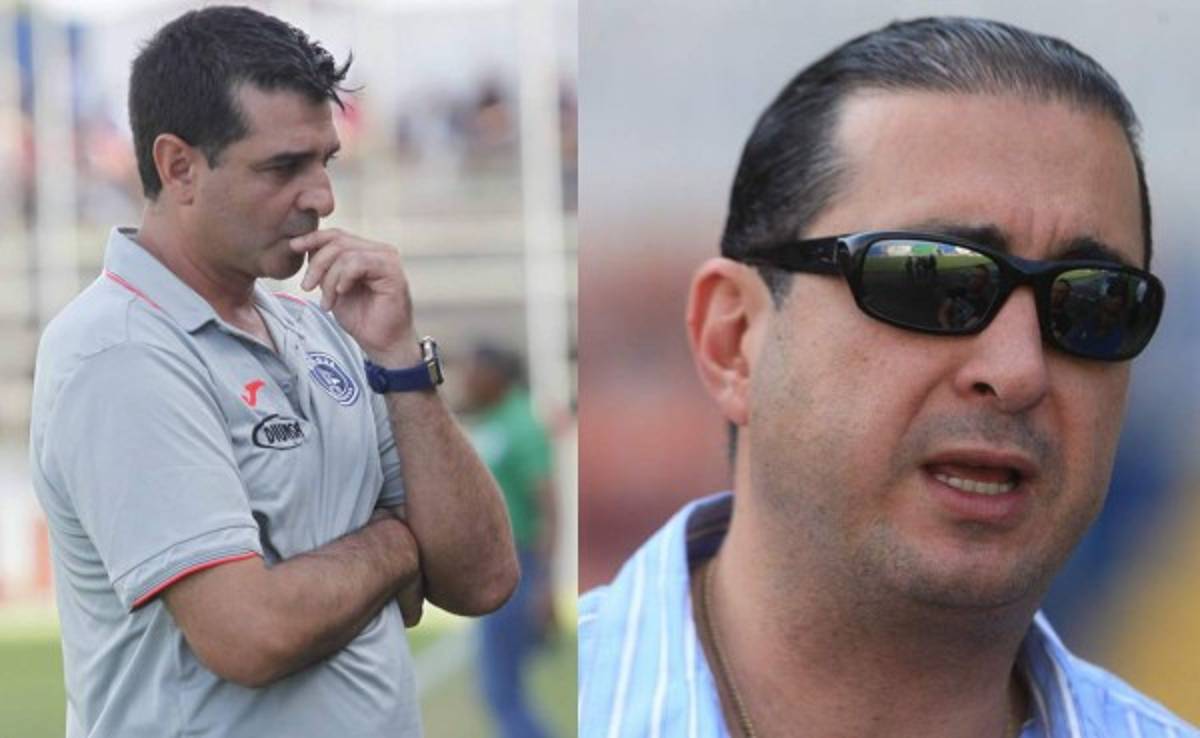 Pedro Atala confirma que Diego Vázquez no se va de Motagua, pero no le da total respaldo