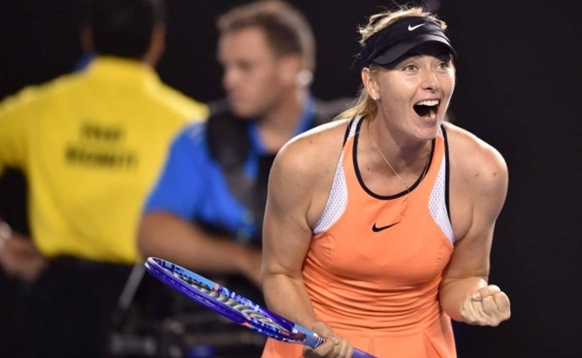 Sharapova alcanza los cuartos de final tras deshacerse de la suiza Bencic