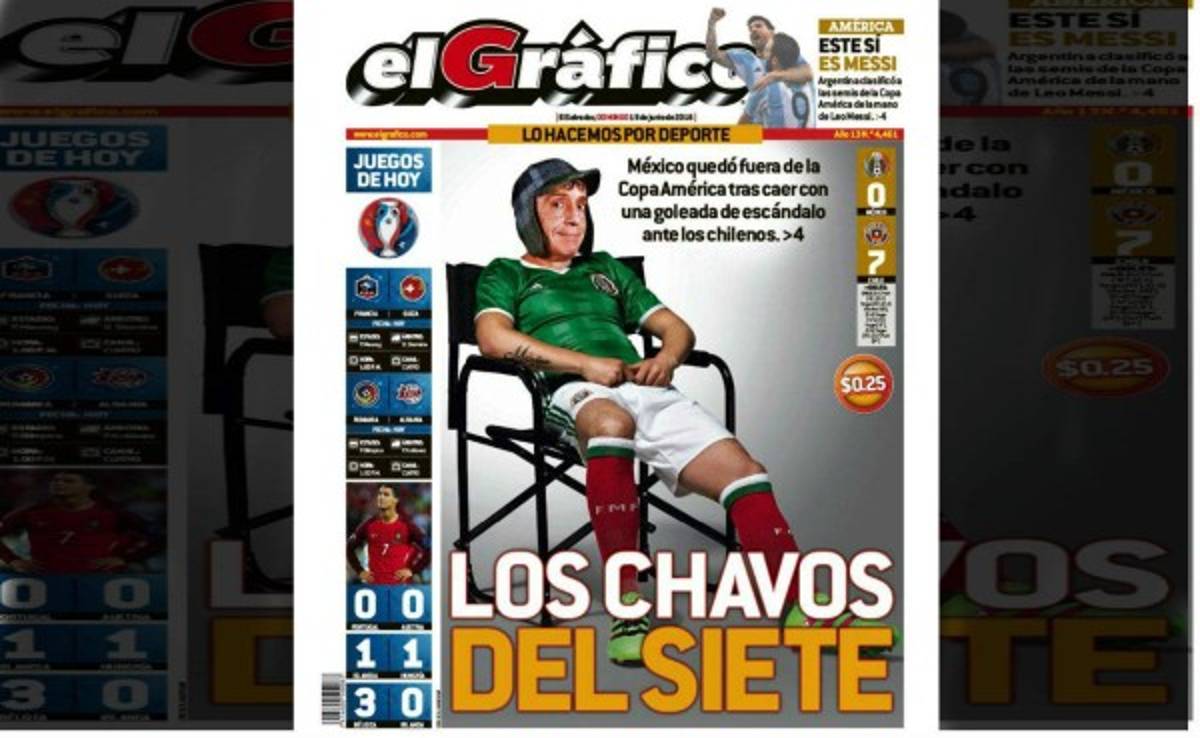 Hasta en El Salvador se burlan de la goleada de México