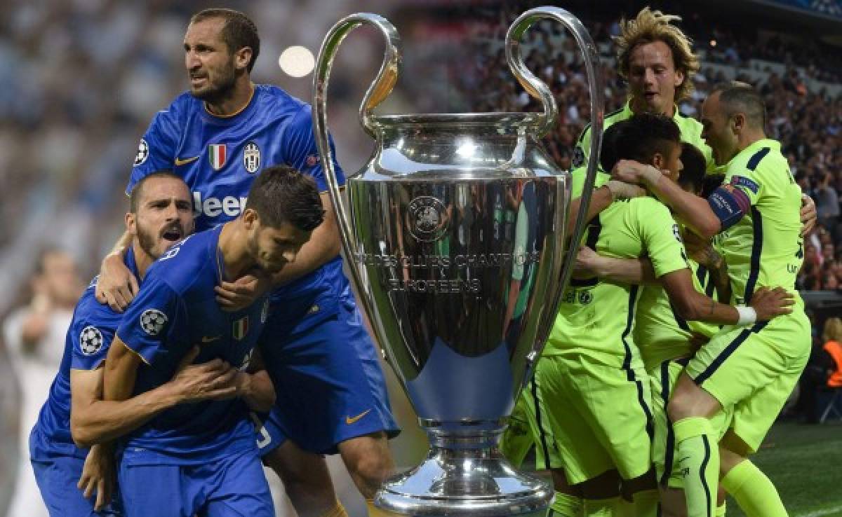Juventus y Barcelona disputarán final inédita de Champions League