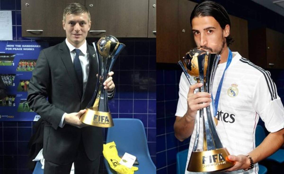 Kroos y Khedira, campeones del mundo por partida doble