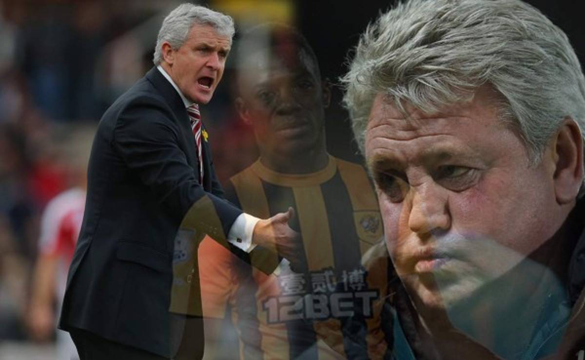 Técnico del Stoke enfrentado con Steve Bruce por Maynor Figueroa