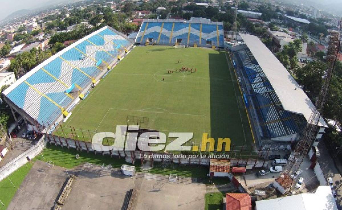 Embellecen el estadio Morazán y Olímpico para Premundial Sub-17