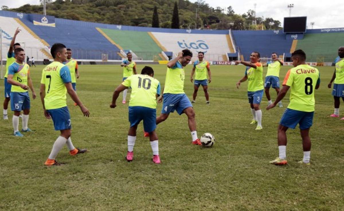 Honduras Progreso se entrenó en el estadio Nacional