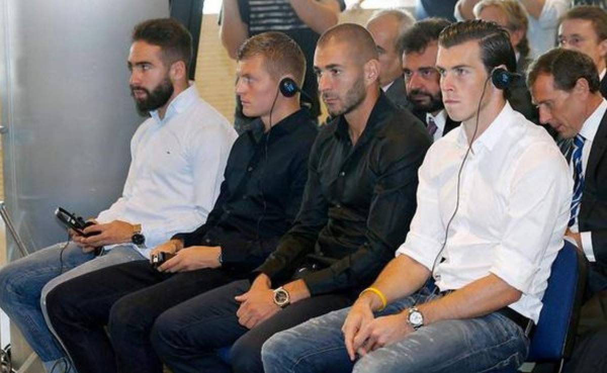 Locura en Marrakech en un acto con Benzema, Bale y Kroos