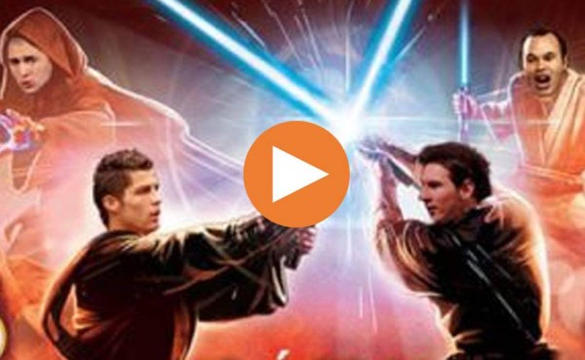 VIDEO: Real Madrid y Barcelona protagonizan la otra 'guerra de las galaxias'