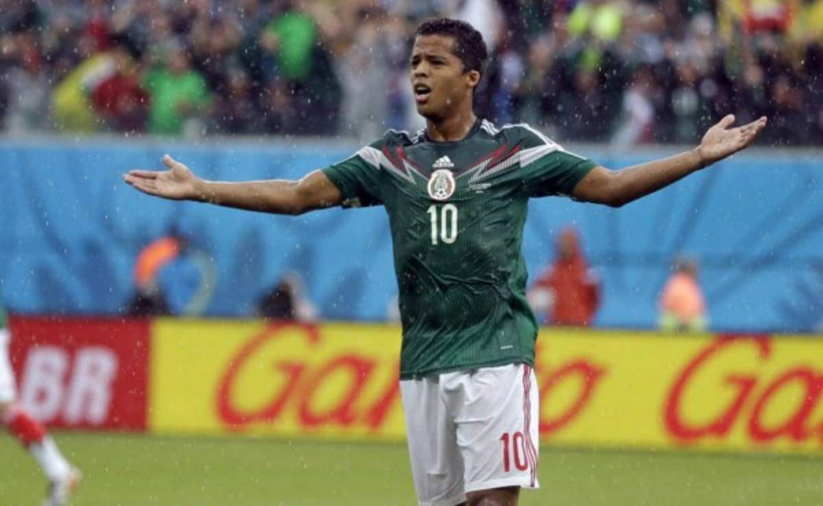 México pierde a Gio Dos Santos para juego ante Estados Unidos