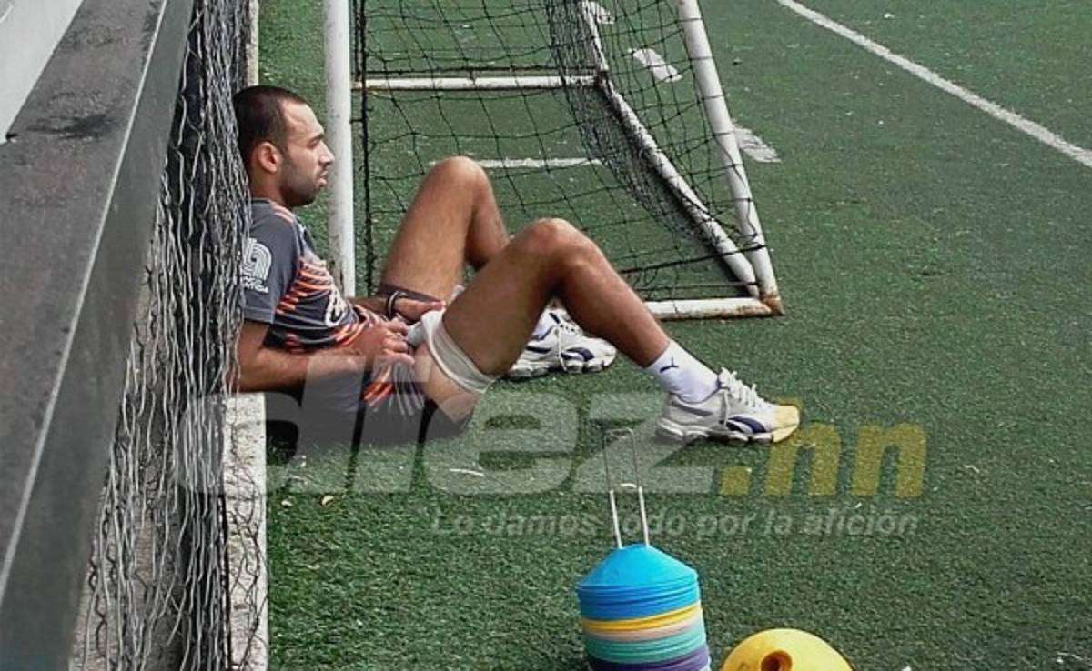 Fabio de Souza regresa a entrenos del Olimpia tras sufrir una trombosis