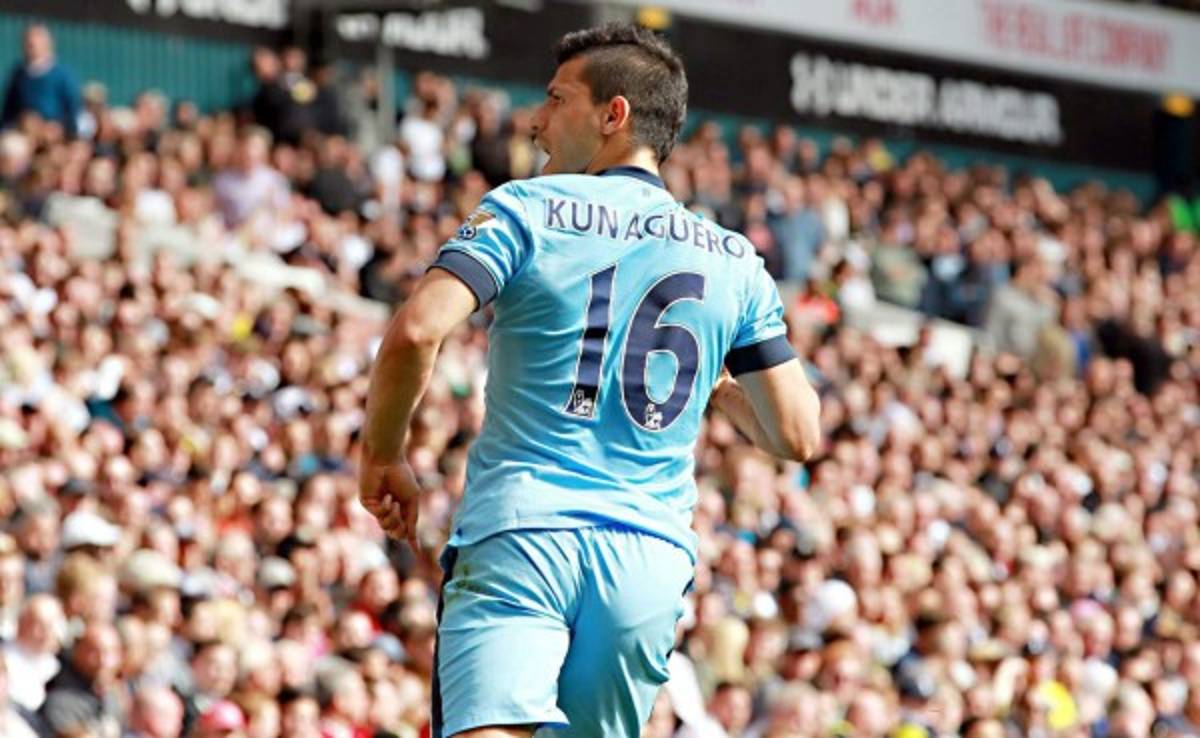 Sergio Agüero pone al Manchester City en la segunda plaza