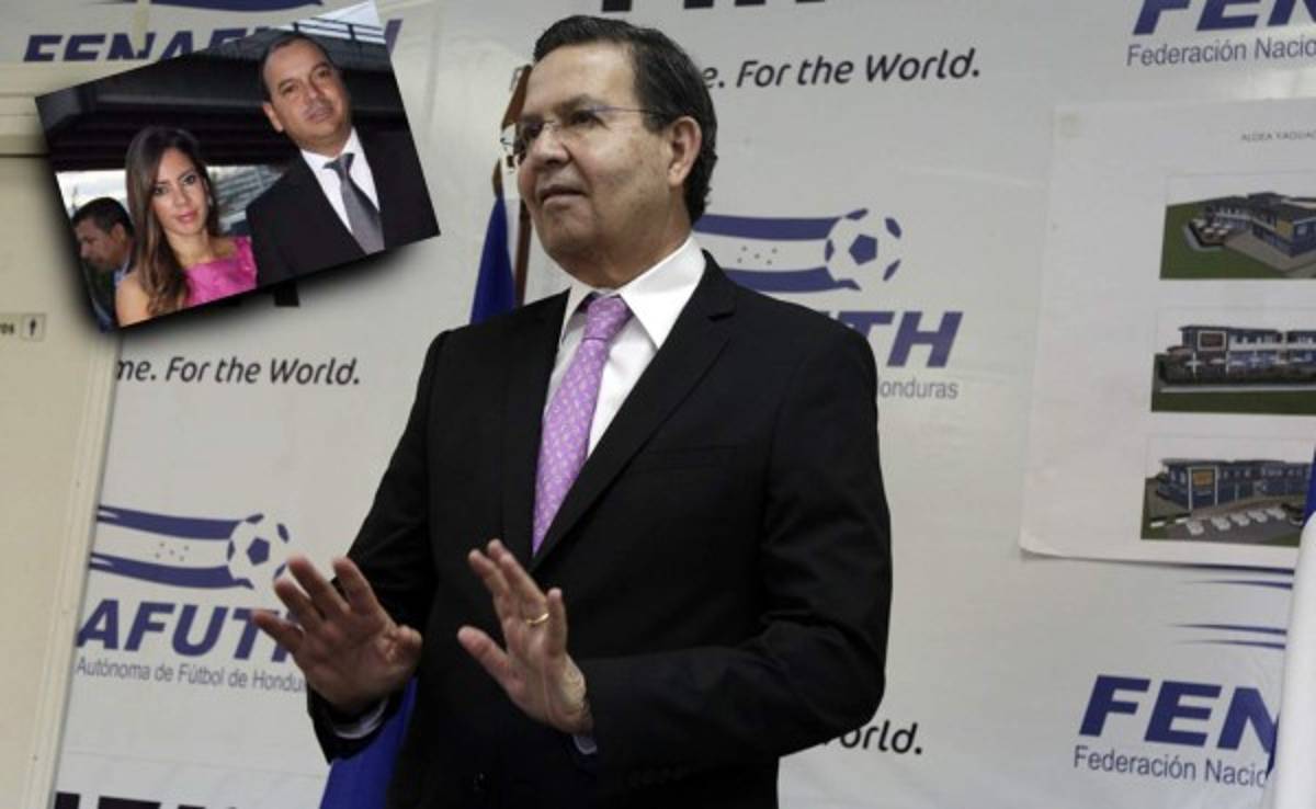 Yerno de Rafael Callejas fue quien pagó fianza para salir en libertad