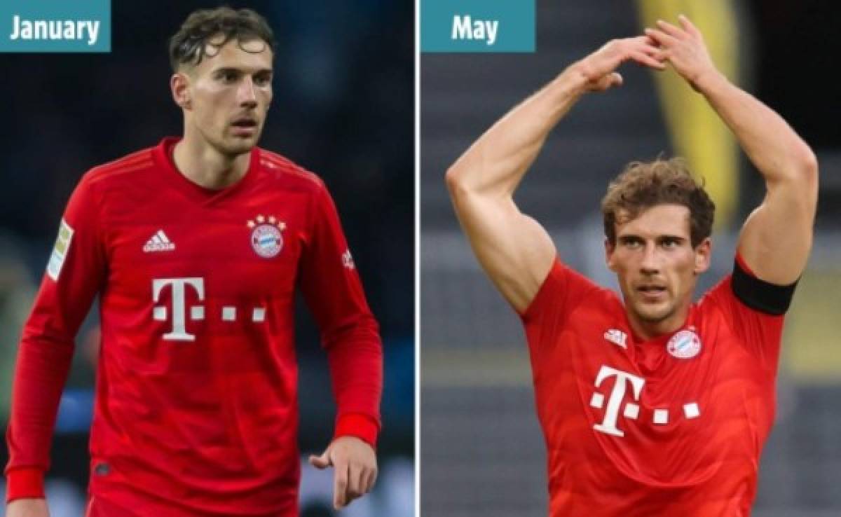 Fotos: El imponente cambio físico de Leon Goretzka, jugador del Bayern Munich, tras el parón