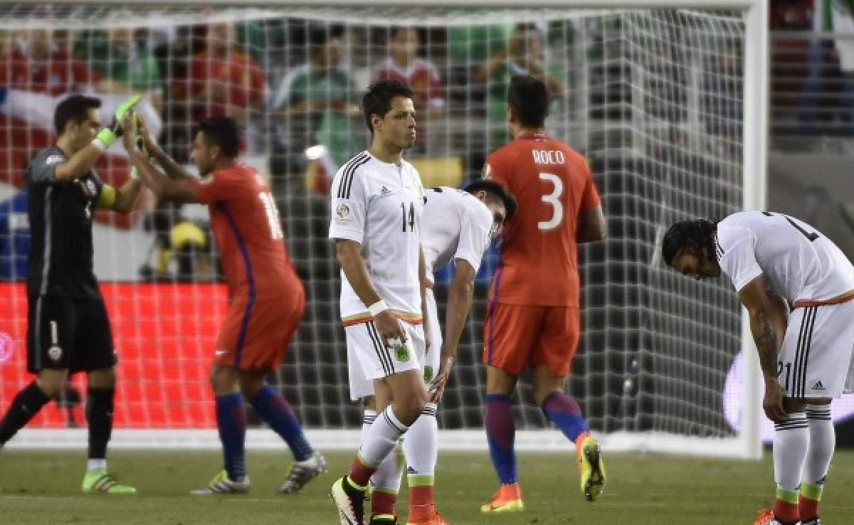 México firmó su segunda peor derrota en la historia ante Chile