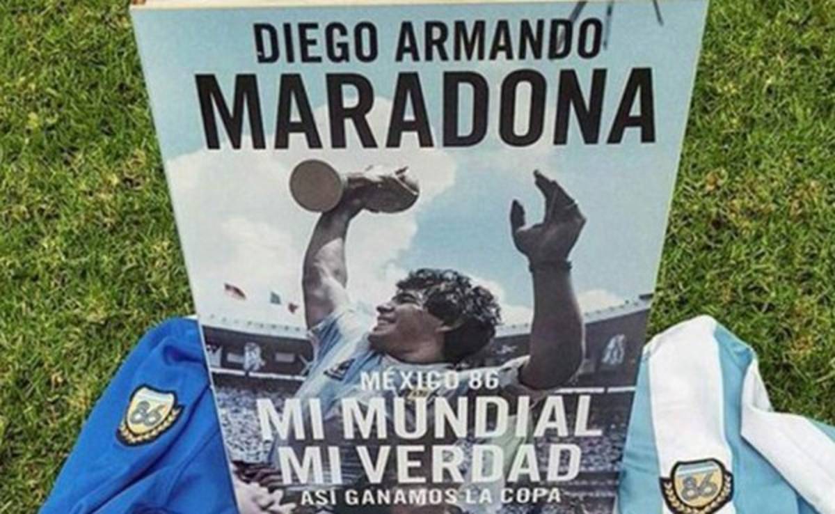 Maradona plasma en un libro sus recuerdos de la consagración en México 1986
