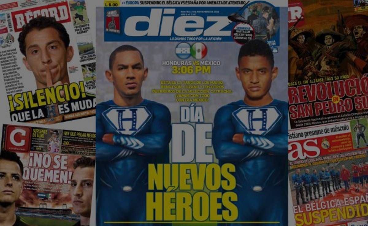 Las mejores portadas de este martes futbolero 17 de noviembre de 2015