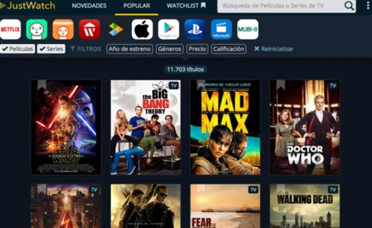 JustWatch, la nueva aplicación para los amantes de series y películas