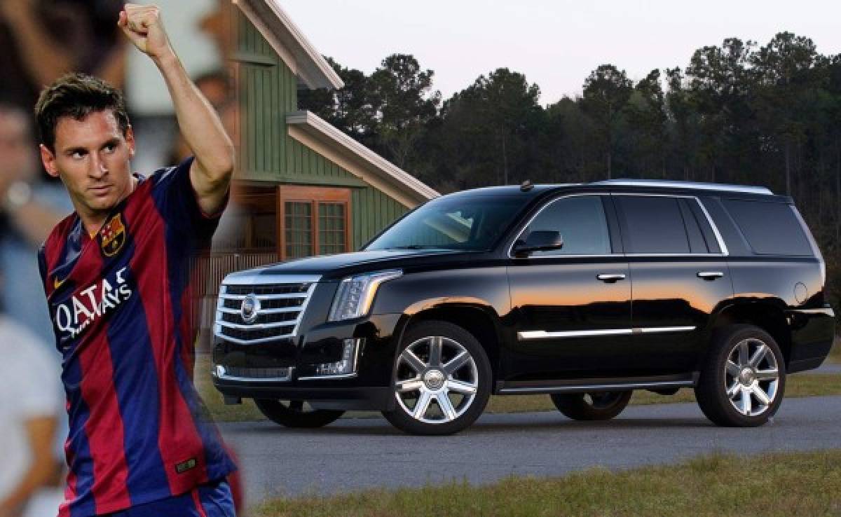 Leo Messi estrena lujosa camioneta de 100 mil euros