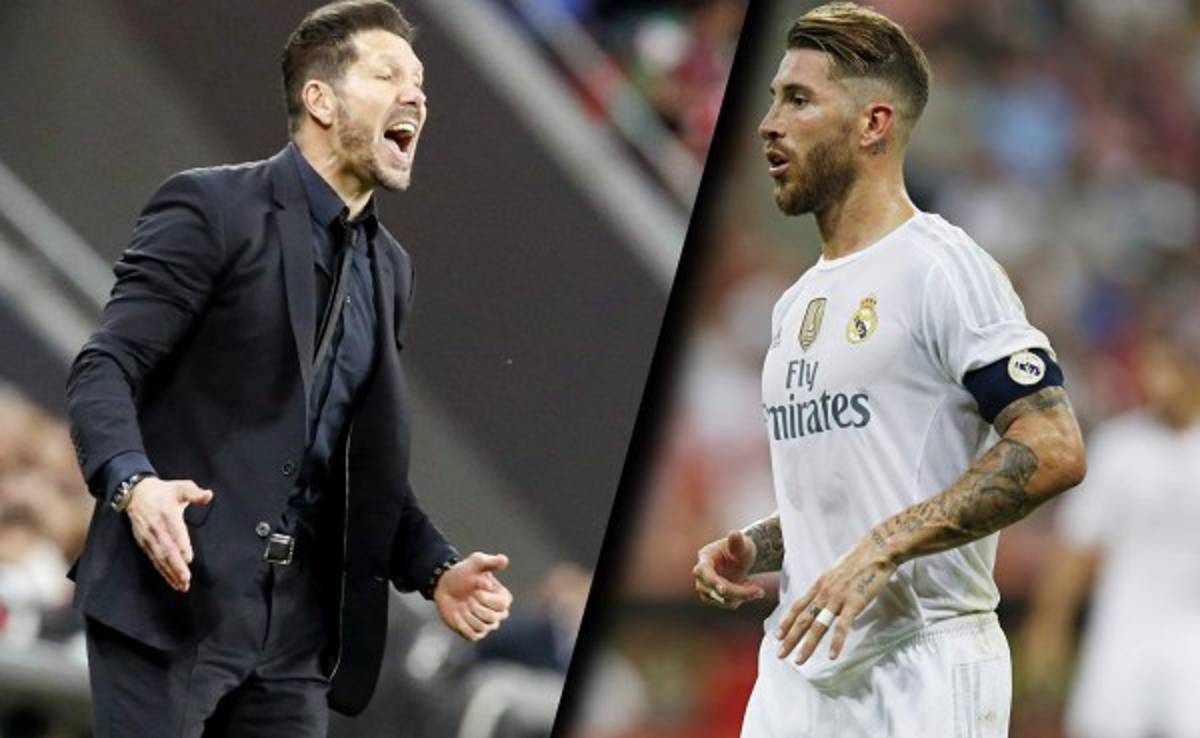 El Cholo Simeone le responde a Sergio Ramos: 'Yo lo respeto y admiro'