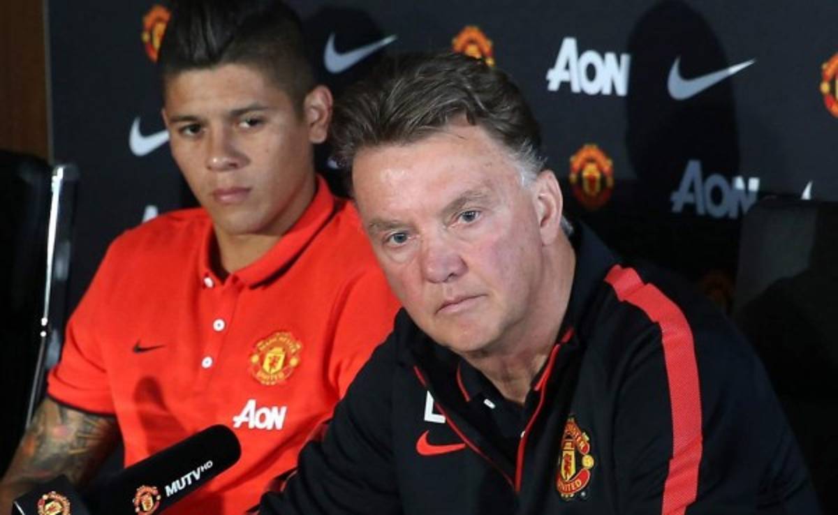 Marcos Rojo: 'Van Gaal tiene cara de perro, te asusta'