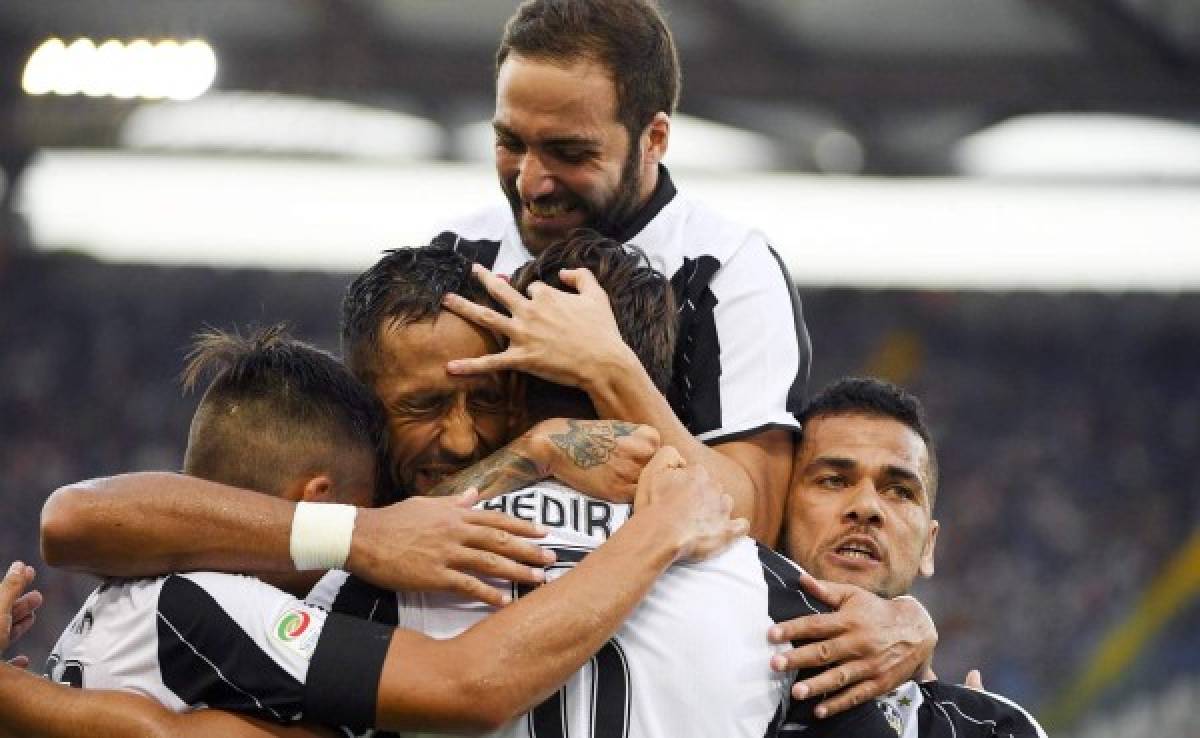 Un gol de Sami Khedira le da el triunfo al Juventus ante el Lazio