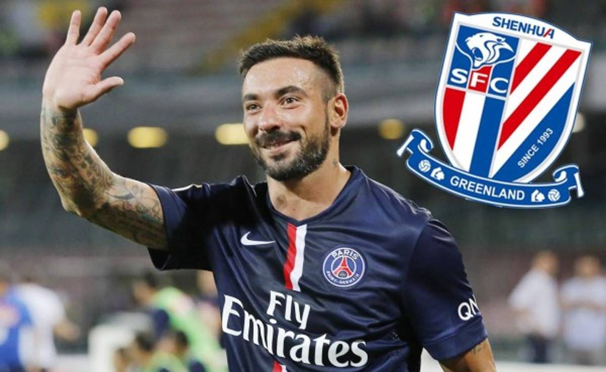 Ezequiel Lavezzi se iría a China para jugar con el Shanghai Shenhua