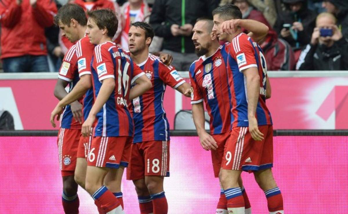 VIDEO: Bayern Munich triunfó en el regreso de Franck Ribéry