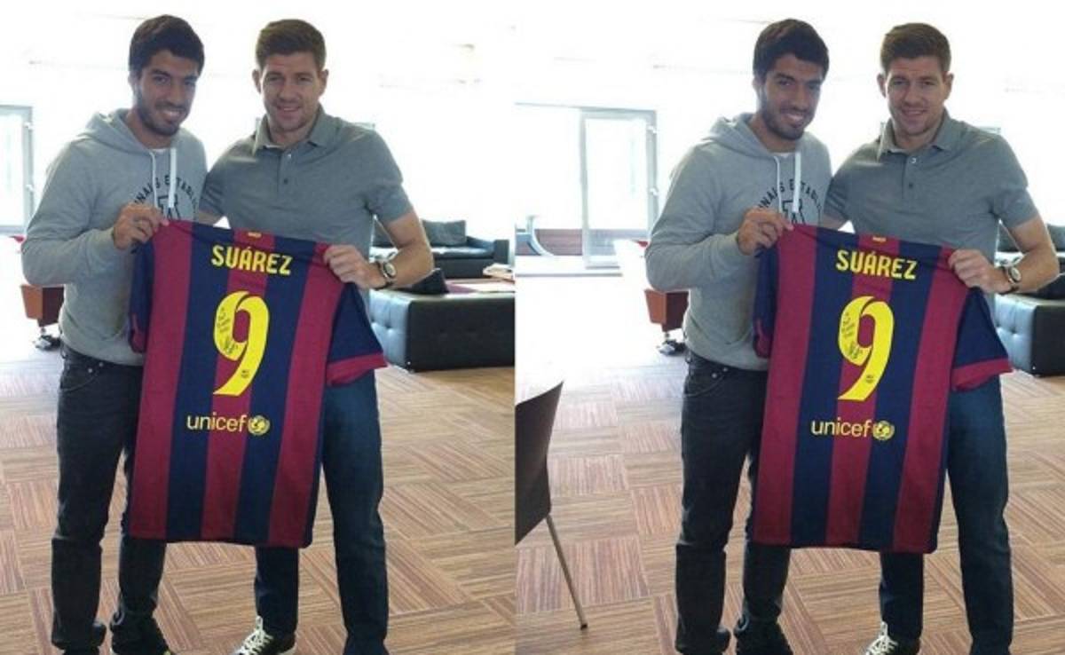 Luis Suárez se reencuentra en Liverpool con sus excompañeros