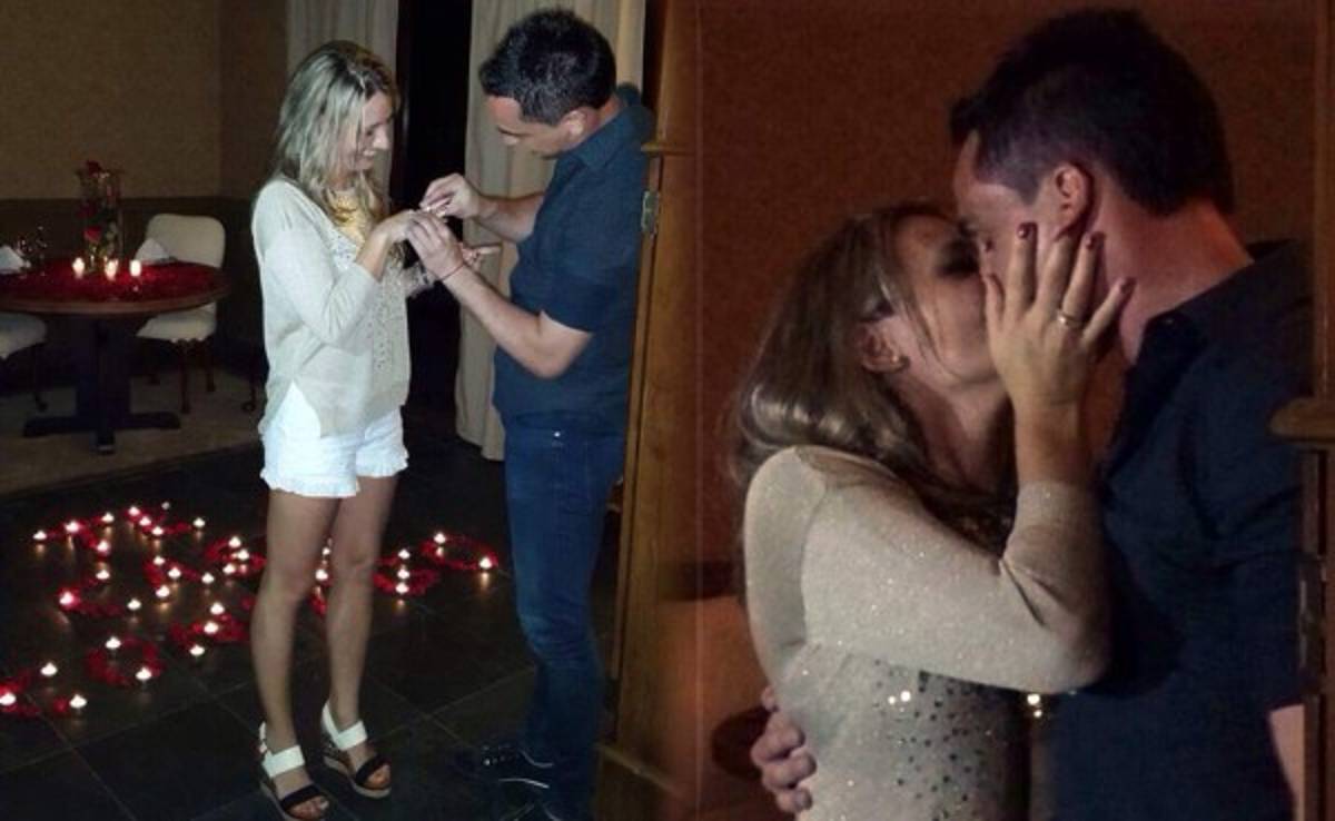 Sebastián Portigliatti se compromete en matrimonio con su novia