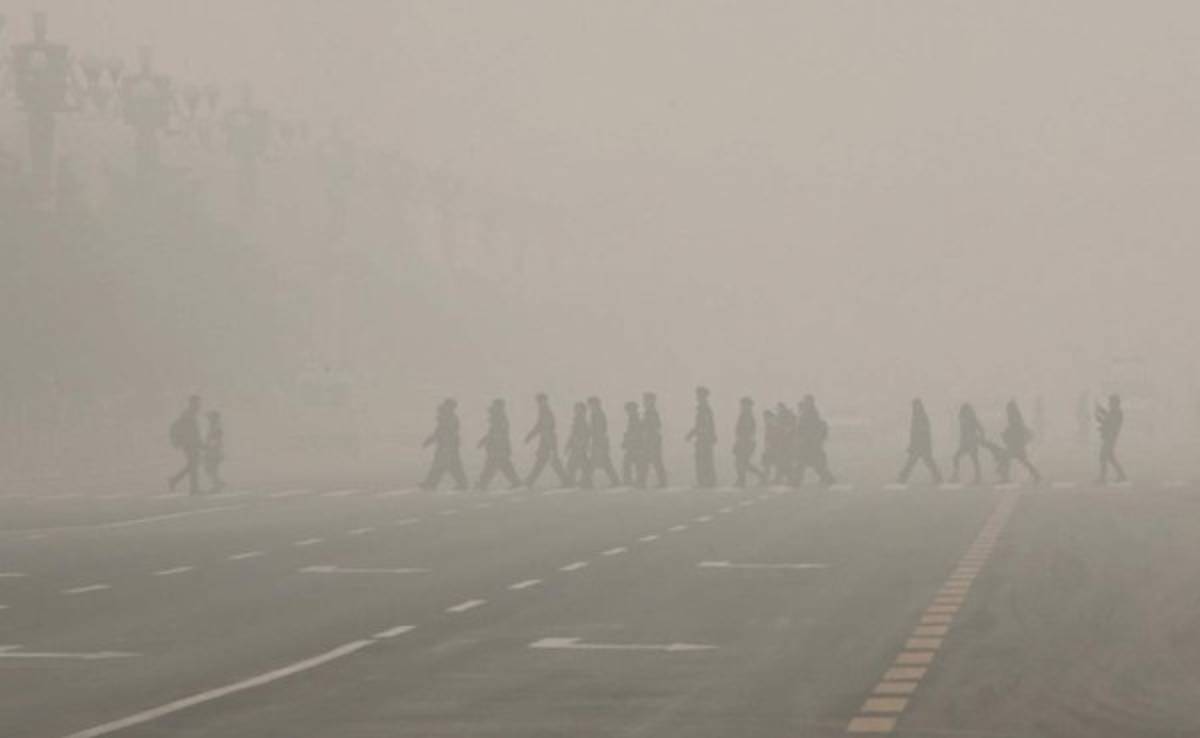 Informe especial: Alerta roja en China por la fuerte contaminación (Fotos)